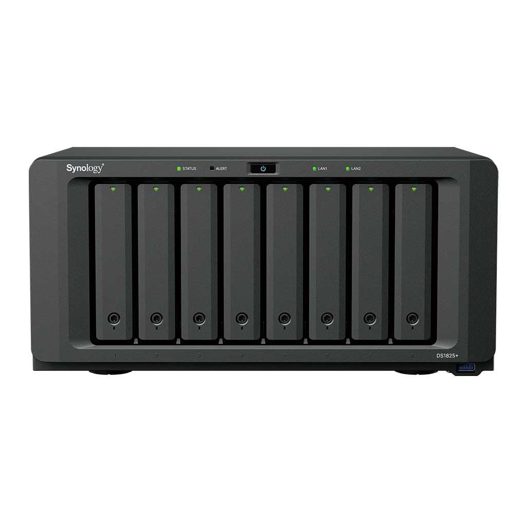Synology DS1825+ – потужний NAS сервер для бізнесу та дому - Ітел ЛТД