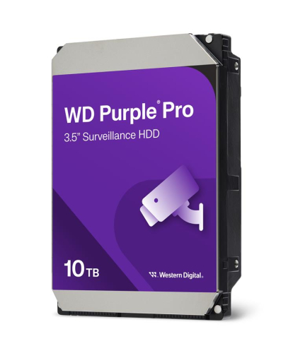 Жёсткий диск 10TB 3.5" 7200 512MB SATA Purple Pro Surveillance - 1