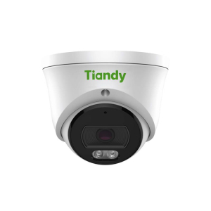 IP-камера TC-C34XS I3W/E/Y/2.8mm/V4.2, 4Мп, Starlight Color Maker купольная, 2.8 мм, f/1.6, ИК-подсветка 30 м, светодиодная подсветка 15 м, PoE, IP67