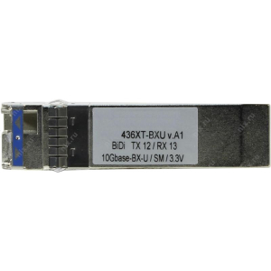 Трансивер SFP+ 436XT-BXU/40KM 1x10GBaseLR, WDM, SM 40 км, LC
