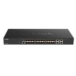 Коммутатор DXS-1210-28S, 24xSFP+, 4x10GE, Smart
