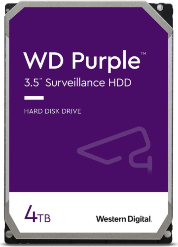 Жёсткий диск 4TB 3.5" 256MB SATA Purple Surveillance - 1