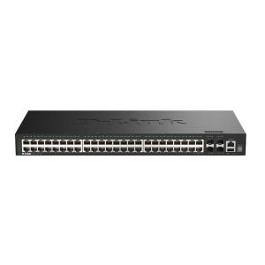 Коммутатор DGS-1530-52, 48xGE, 4xSFP+, Управляемый, L2+