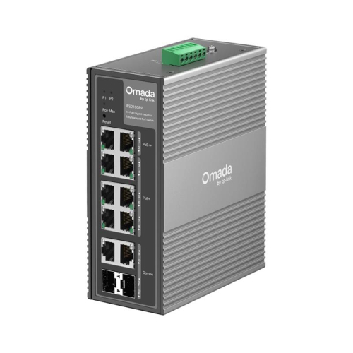 Промисловий комутатор TP-LINK IES210GPP 8xGE (PoE), 120W, 2xGE/SFP, WebSmart - 1