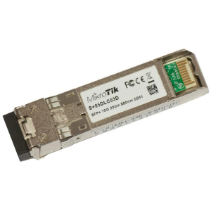 Трансивер  S+85DLC03D SFP+, 1x10GBaseSR, MM, 300м, LC