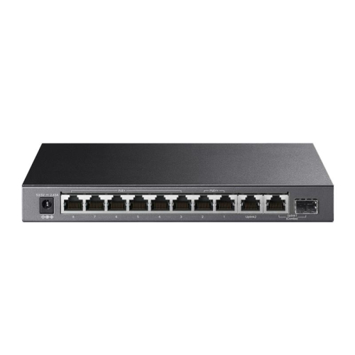 Комутатор TP-LINK TL-SG1210PP 10xGE (PoE), 1xSFP, 123Вт, Некерований - 1