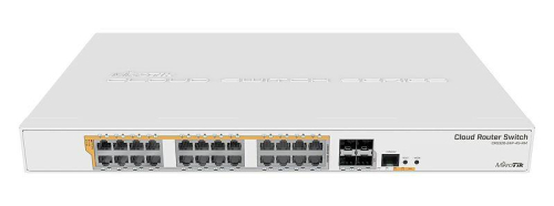 Комутатор Cloud Router Switch CRS328-24P-4S+RM - 1