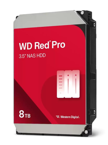 Жорсткий диск 8TB 3.5" 7200 256MB SATA Red Pro NAS - 1