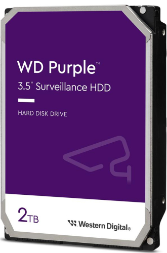 Жорсткий диск 2TB 3.5" 256MB SATA Purple Surveillance - 1