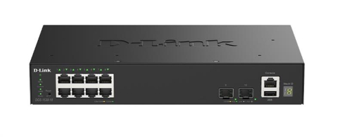 Коммутатор DGS-1530-10 8xGE, 2xSFP+ Управляемый. L2+ - 1