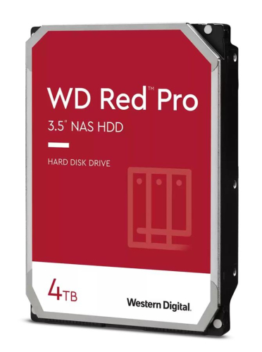 Жорсткий диск 4TB 3.5" 7200 256MB SATA Red Pro NAS - 1