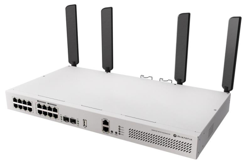 Комутатор Cloud Router Switch CRS418-8P-8G-2S+5axQ2axQ-RM - 1