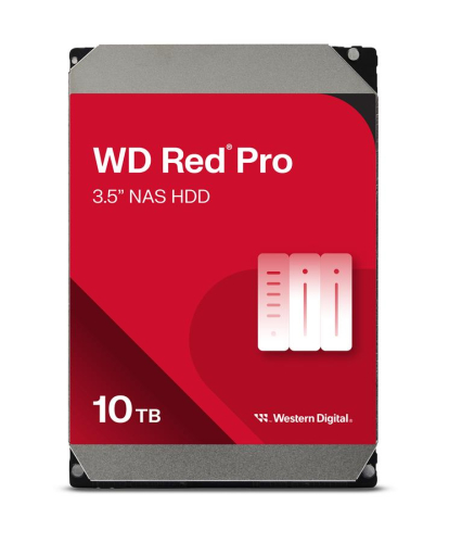Жёсткий диск 10TB 3.5" 7200 512MB SATA Red Pro NAS - 1