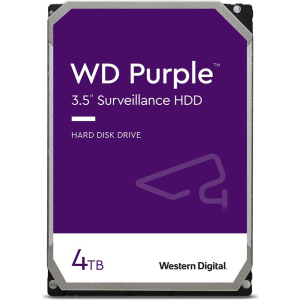 Жёсткий диск 4TB 3.5" 256MB SATA Purple Surveillance