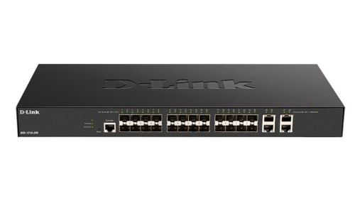 Комутатор DXS-1210-28S 24xSFP+, 4x10GE, Smart - 1