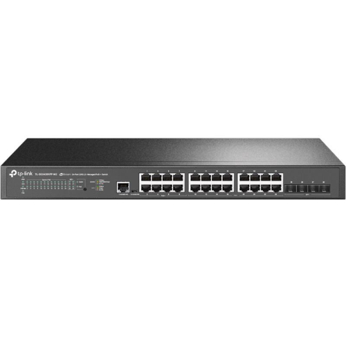 Комутатор TP-LINK SG3428XPP-M2 24x2.5GE (24xPoE), 4xSFP+, 500Вт, Керований L2 - 1