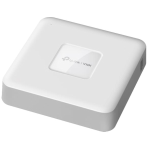 IP-Відеореєстратор TP-LINK VIGI NVR1104H-4P, 4 канали Poe, 2xUSB, H265+, 1xHDD, до 16 ТБ, білий