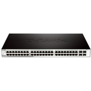 Коммутатор DGS-1210-52 48xGE, 4xSFP, WebSmart