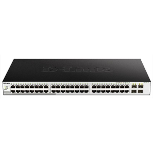 Комутатор DGS-1210-52/ME revB 48xGE, 4xSFP, MetroEthernet