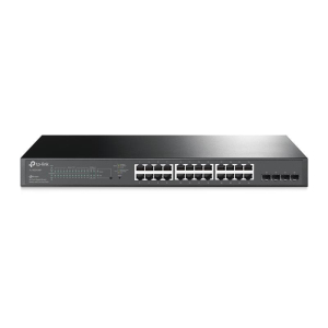 Комутатор TP-LINK SG2428P 24xGE (24xPoE), 4xSFP, 250Вт, WebSmart